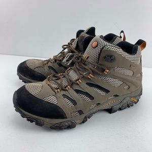 Merrell Mens Footwear Dark Tan Boots S 14 Vibram